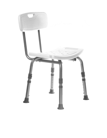 Silla para Ducha Antideslizante — Seguridad en el Baño para Adulto Mayor