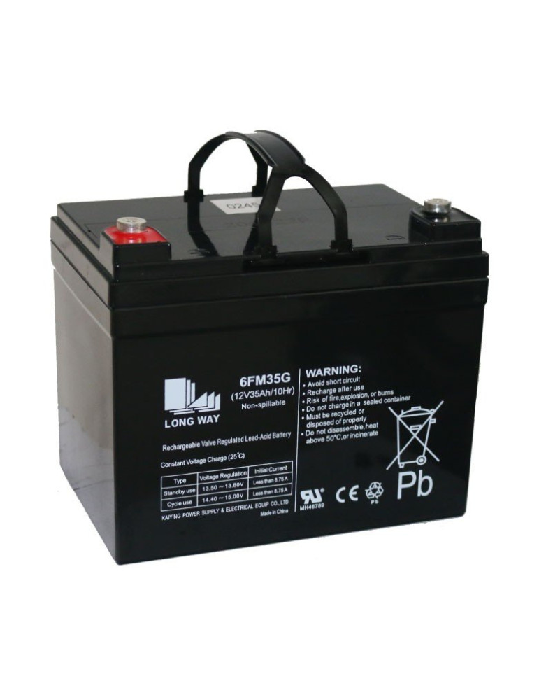 Baterías 12V 35Ah para sillas de Ruedas Eléctricas BIG MOTION Baterías 12V 35Ah para sillas de ruedas eléctricas y scooters. Nue